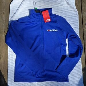 The North Face Mountain Peaks 1/4-Zip Fleece Pullover NF0A47FB TNF Blue
